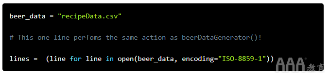 大數據分析Python生成器使用教程